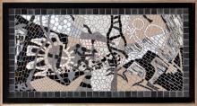 Framed Mosaic part of Birdman series